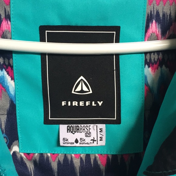 Turquoise Firefly Aquabase 5K Women's Winter Jacket - Picture 5 of 12